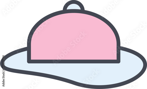 Woman's Hat Vector Icon