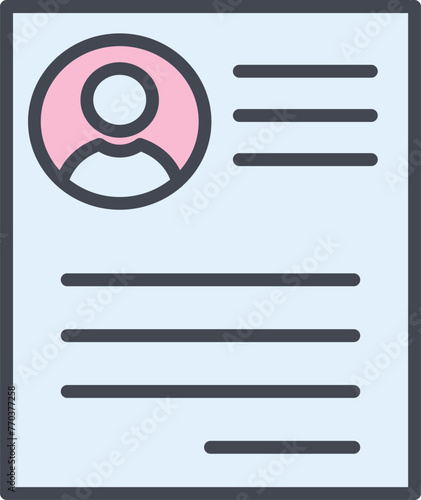 Candidate Results Vector Icon