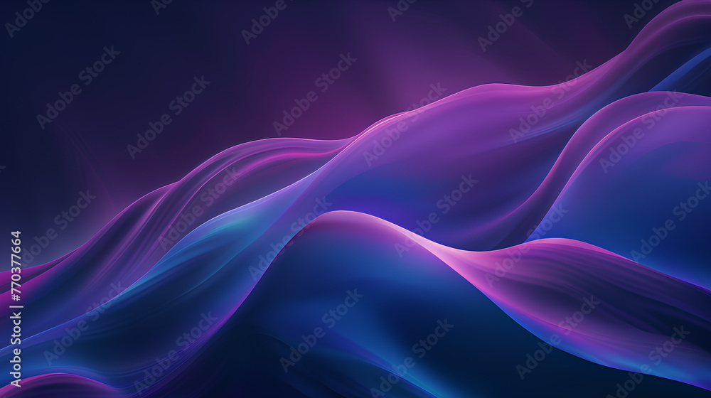 A purple and blue background with a wave pattern A purple and blue background with a wave pattern