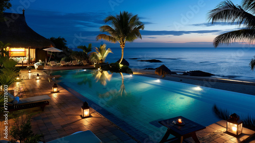 Romantic Dreamy Beach Resort