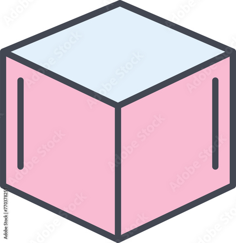 Cubic Design Vector Icon
