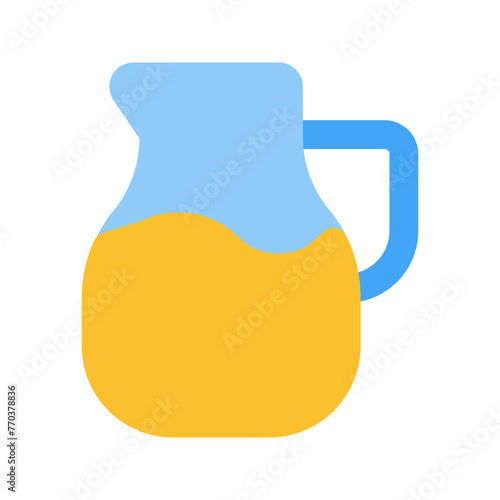 pitcher flat icon