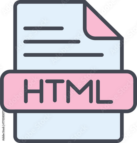HTML Vector Icon