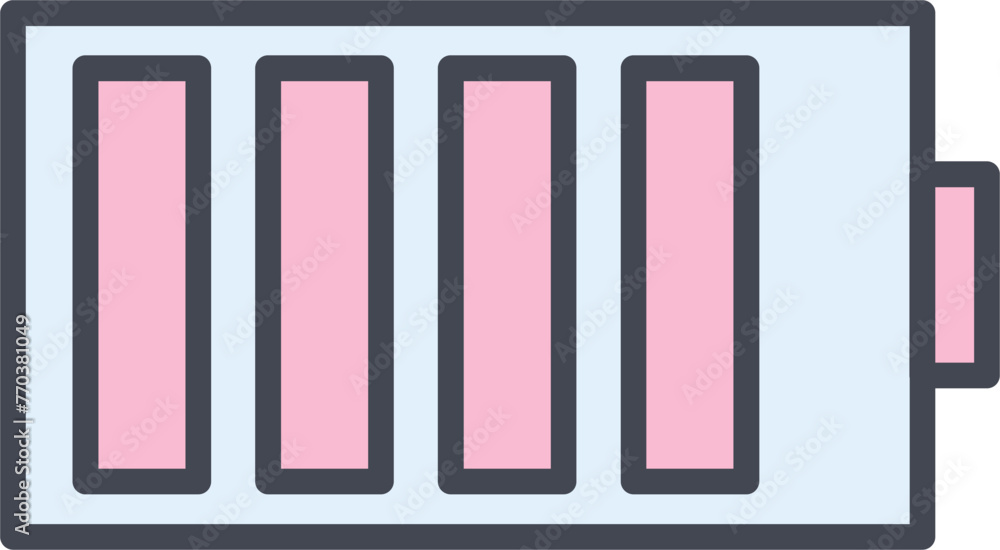 Charging Cell Vector Icon Charging Cell Vector Icon