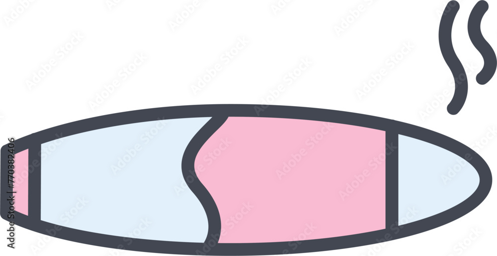 Cigar Vector Icon Cigar Vector Icon