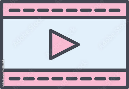 Video & Animation Vector Icon