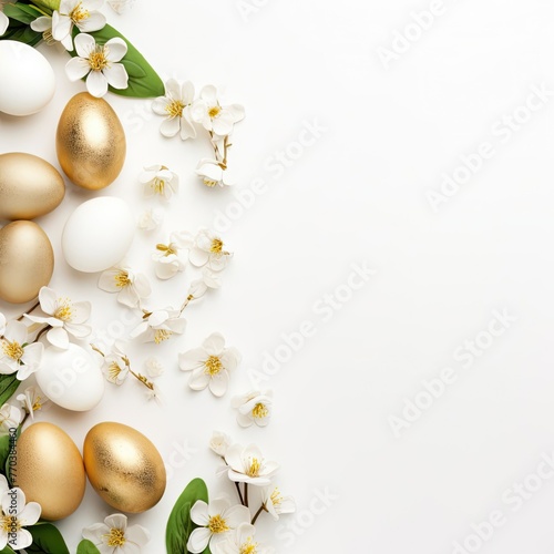 Easter background with place for text