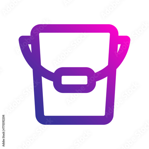 pail gradient icon