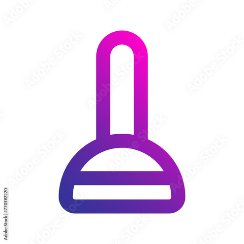 plunger gradient icon