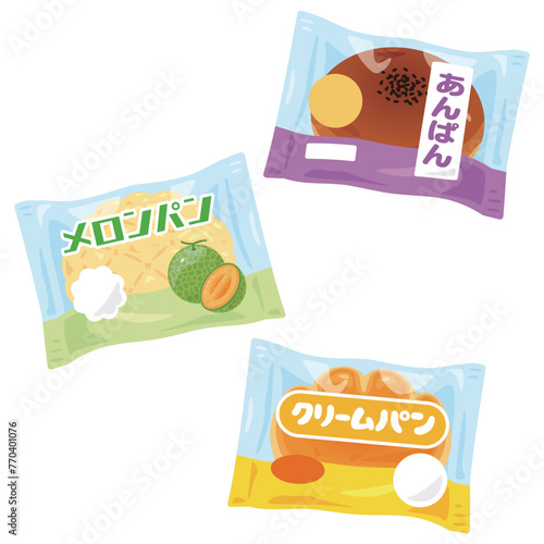 袋入りの菓子パンセット