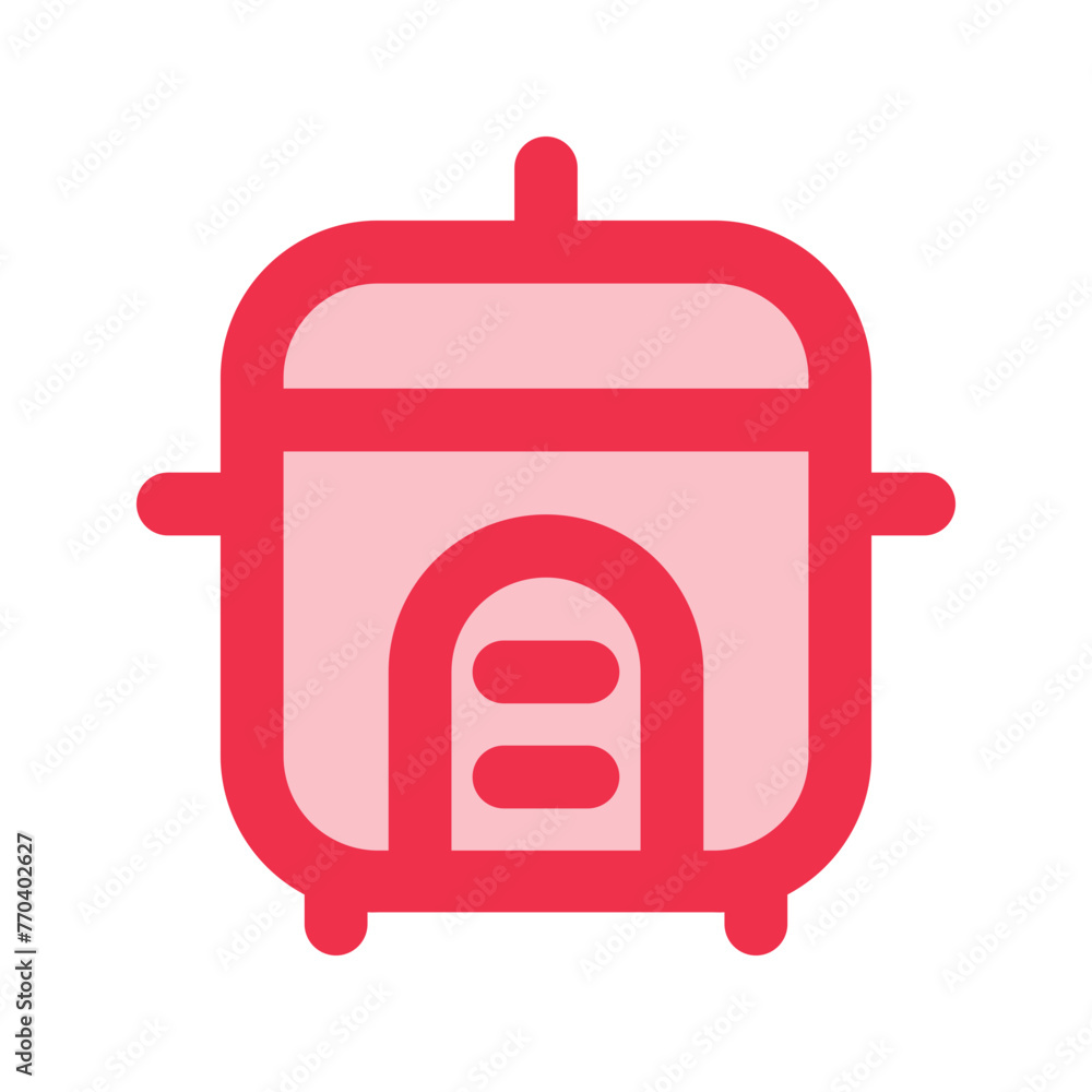 rice cooker outline fill icon rice cooker outline fill icon