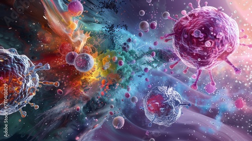 Visualizing Immunotherapy Harnessing the bodys immune system to fight cancer cells 