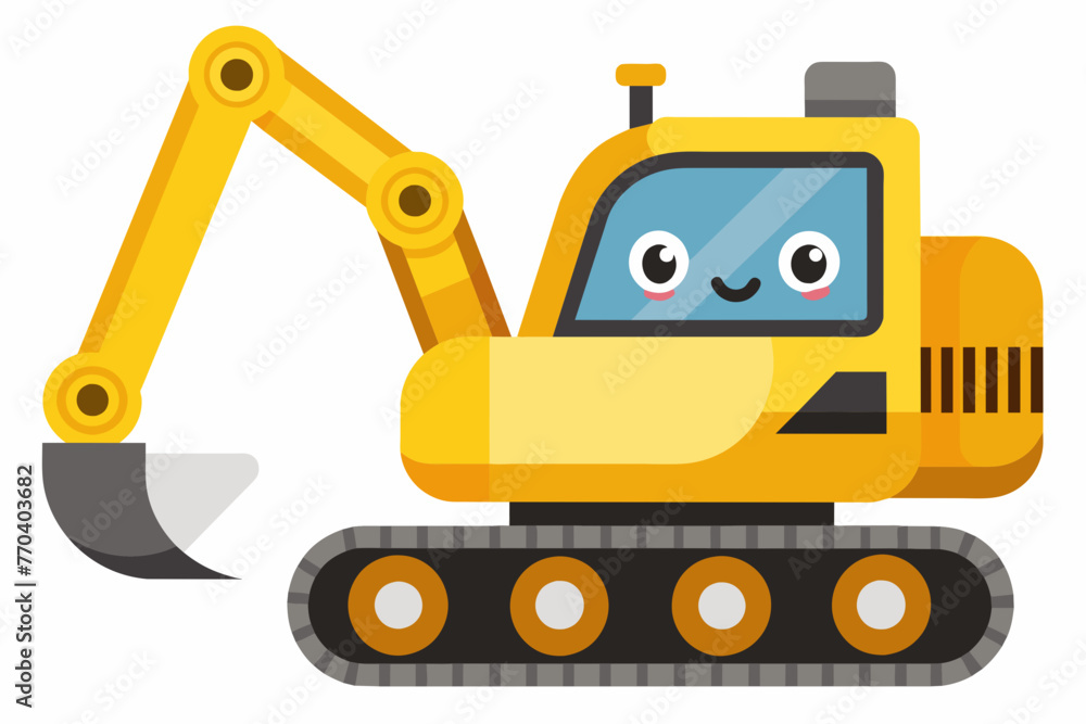 excavator silhouette vector illustration excavator silhouette vector illustration