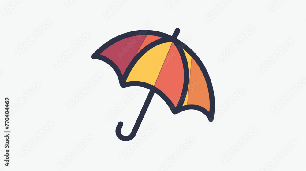Umbrella icon umbrella icon line vector  suitable for