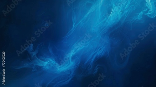 ABSTRACT BLUE GRADIENT BACKGROUND, DARK LIGHTS BACKDROP, DIGITAL WEB DESIGN, COLORFUL EFFECTS TEMPLATE FOR DIGITAL GRAPHICS - generative ai