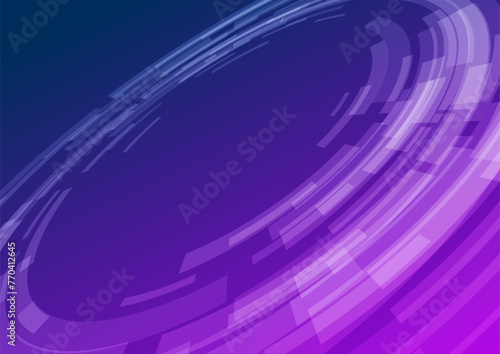 パープルのテクノロジー背景