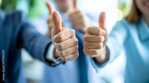 Thumbs, closeup, group, people, support, thank, you, diversity, hands, sign, solidarity, vote, yes, like, winning, team, winner, business, employees, teamwork, agreement, well, done, emoji photo