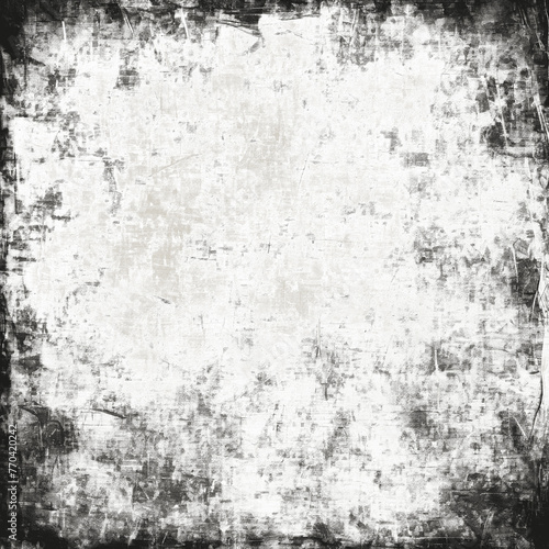 grunge wall texture isolated on transparent background