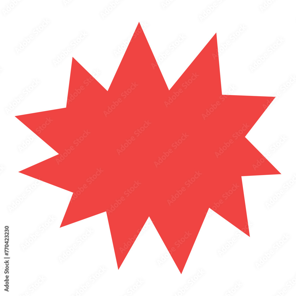 Explosion Shape Explosion Shape