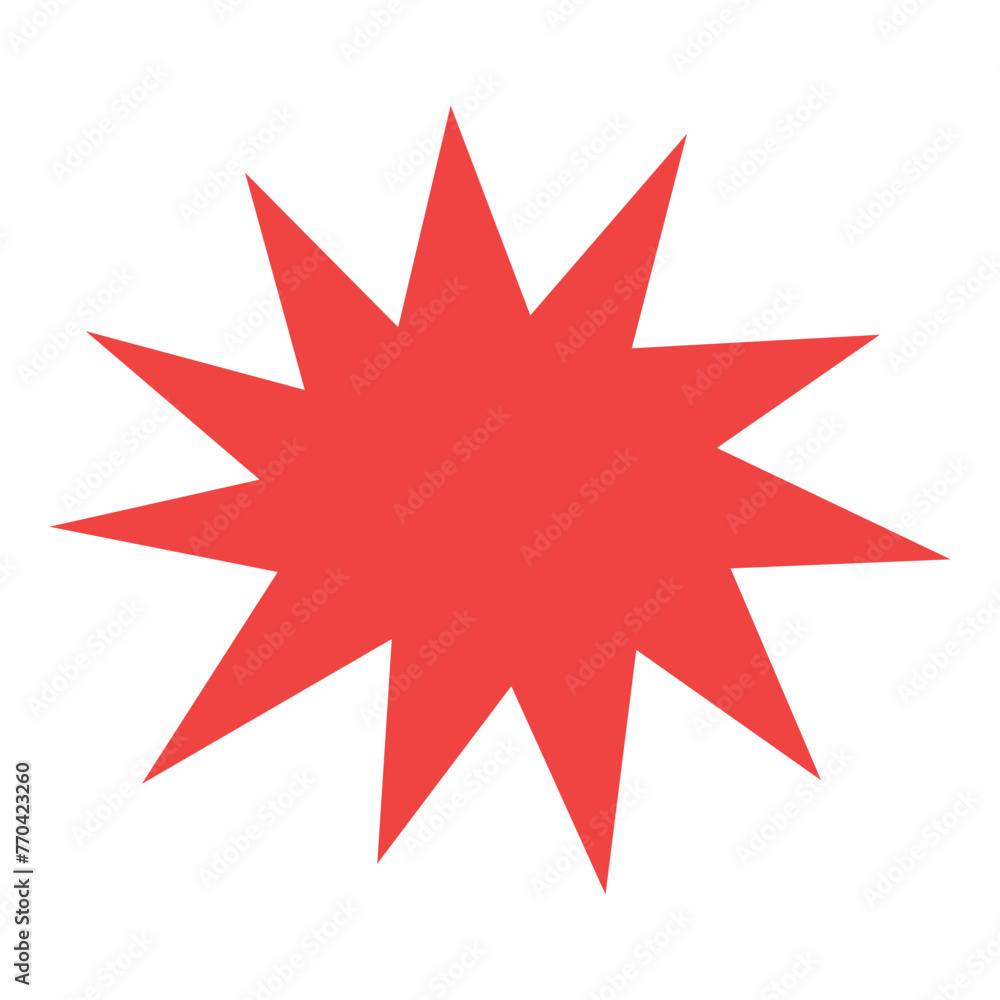 Explosion Shape Explosion Shape