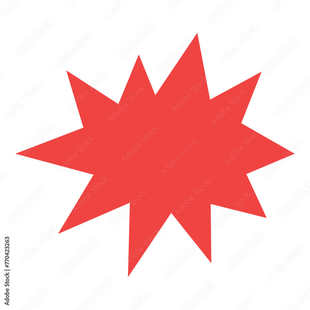 Explosion Shape Explosion Shape
