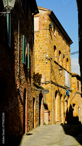 Borgo medievale di Petroio,  Val d'Orcia, provincia di Siena. Toscana, Italy photo