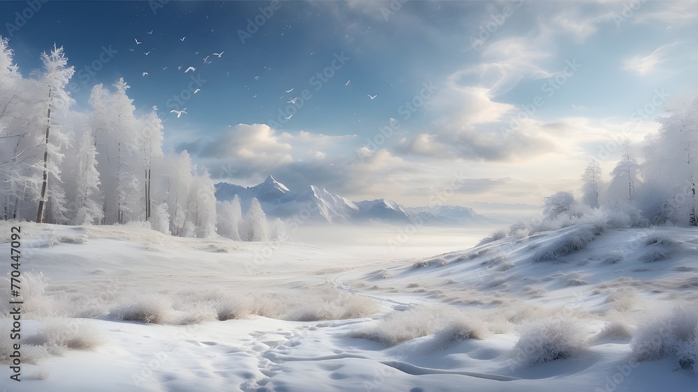 snowy background with a winter texture snowy background with a winter texture