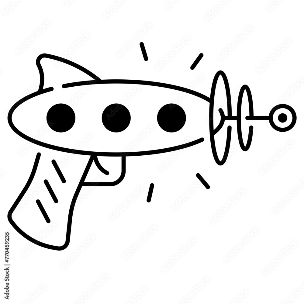 Alien Gun Icon Alien Gun Icon