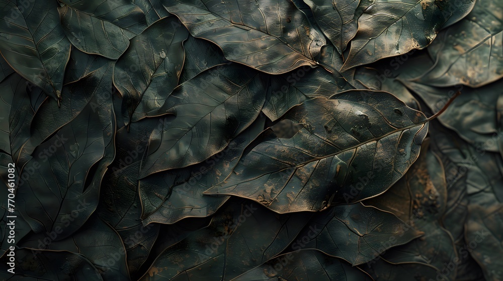 Nature's Veins: Exploring the Beauty of Leaf Texture