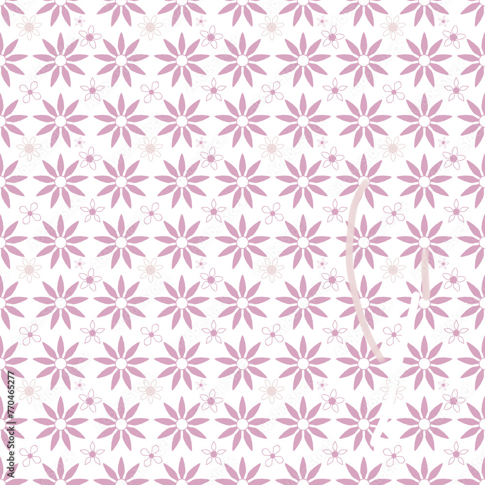 seamless pattern pink floral design seamless pattern pink floral design