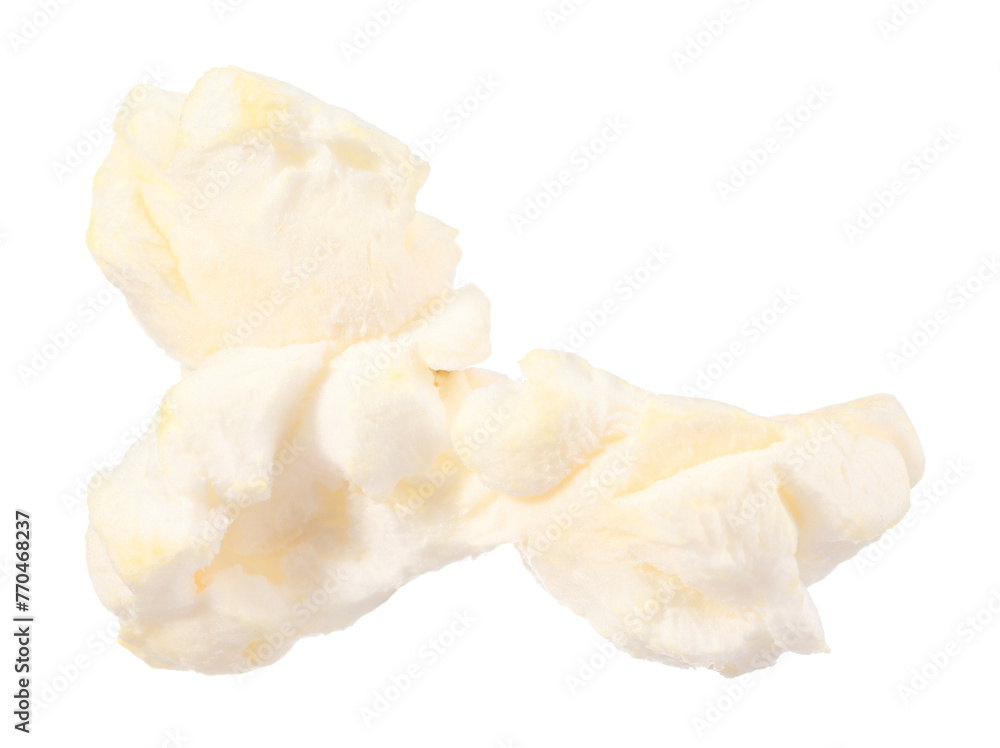 Kernel of tasty fresh popcorn isolated on white Kernel of tasty fresh popcorn isolated on white