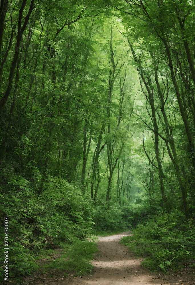 footpath in the woods