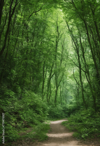 footpath in the woods