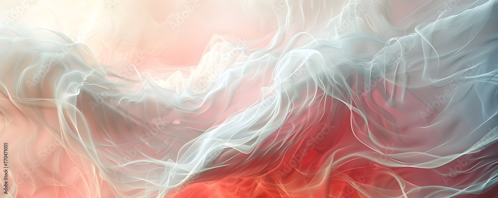 Abstract ethereal, multicolor shimmering swirls background in light red pastel colors. Abstract ethereal, multicolor shimmering swirls background in light red pastel colors.