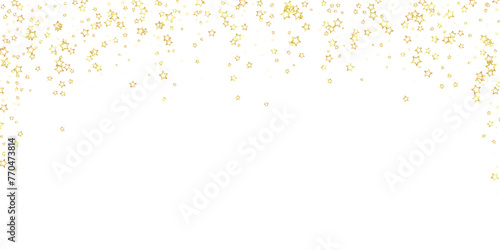 Christmas stars vector overlay.