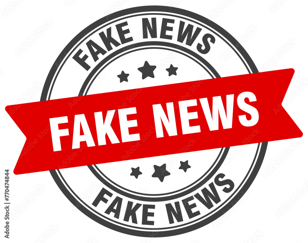 fake news stamp. fake news label on transparent background. round sign fake news stamp. fake news label on transparent background. round sign