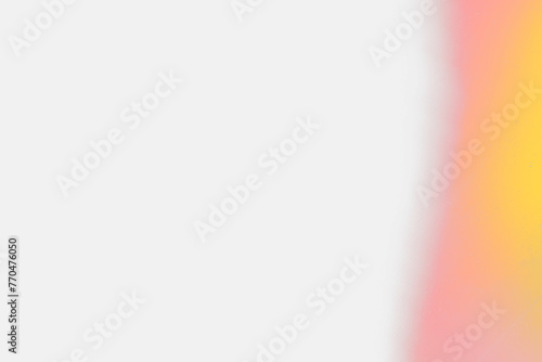 Transparent orange Light leak effect overlay 