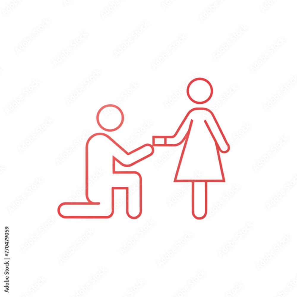 a man makes an offer to marry a girl on one knee a man makes an offer to marry a girl on one knee