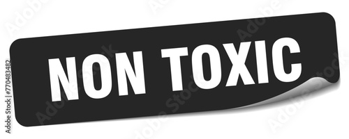 non toxic sticker. non toxic label