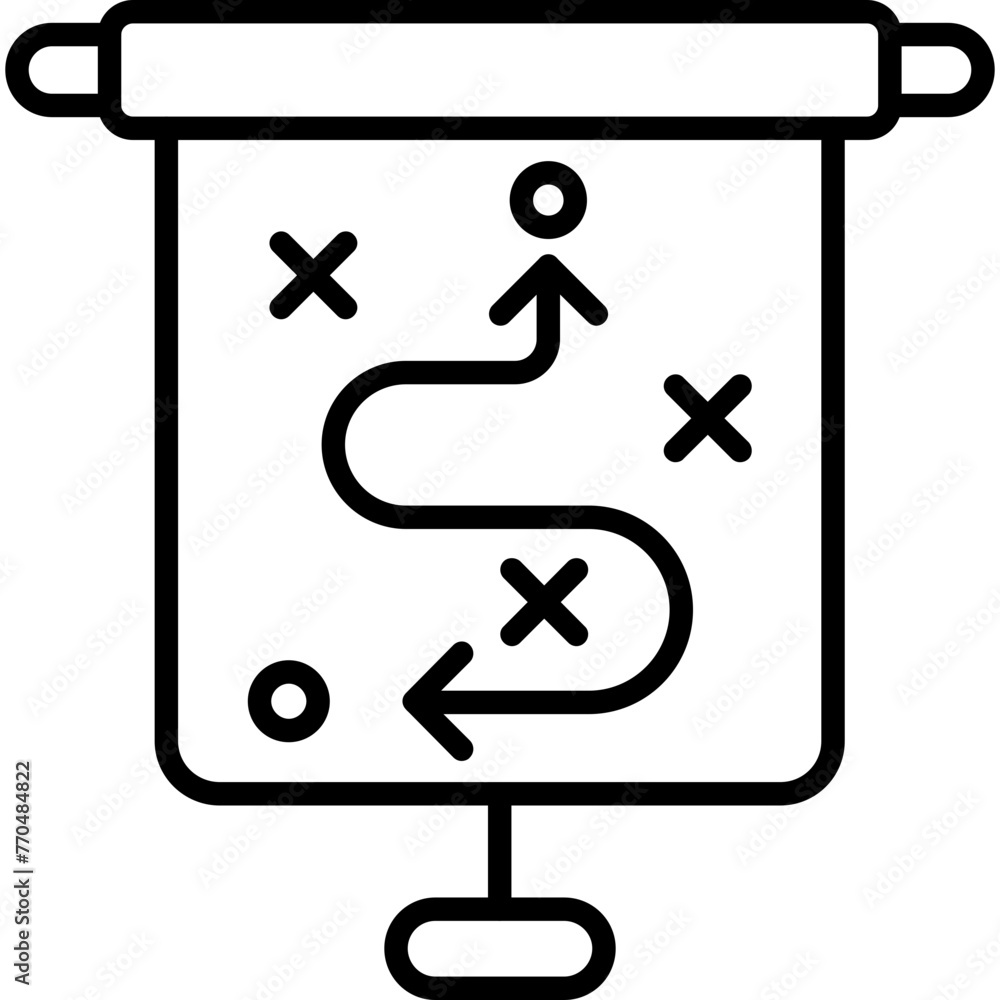 Tactical Plan Icon Tactical Plan Icon