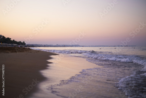 Wallpaper Mural Seaside waves, picturesque marine scenery. Ideal for promoting coastal hotels, tourist agencies, cruises, and marine excursions. Highlights marine products services and environmental campaigns events. Torontodigital.ca