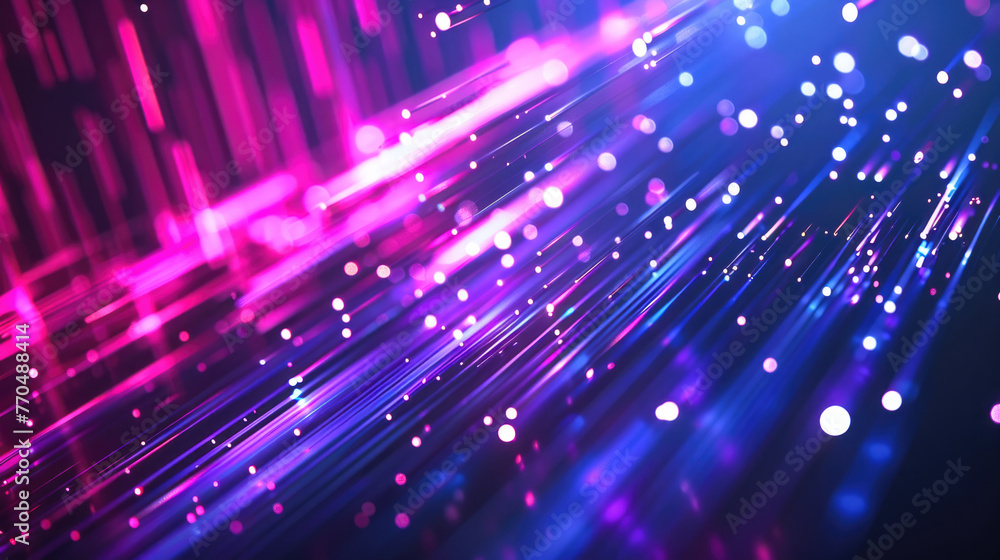 Fototapeta premium abstract light technology background glows in the dark of comeliness, Generative Ai