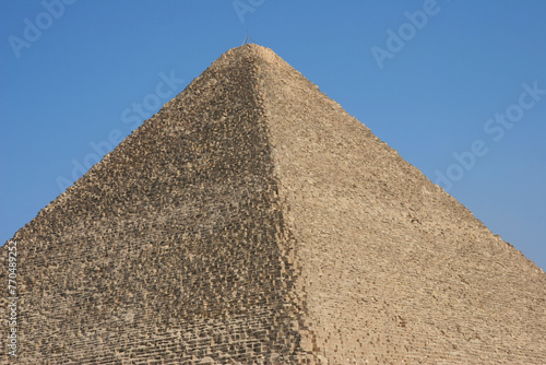 Pyramids of Giza. One of Seven Wonders of the World.