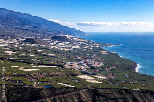 West Coast, Valley de Aridane, Island La Palma, Canary Islands, Spain, Europe. photo