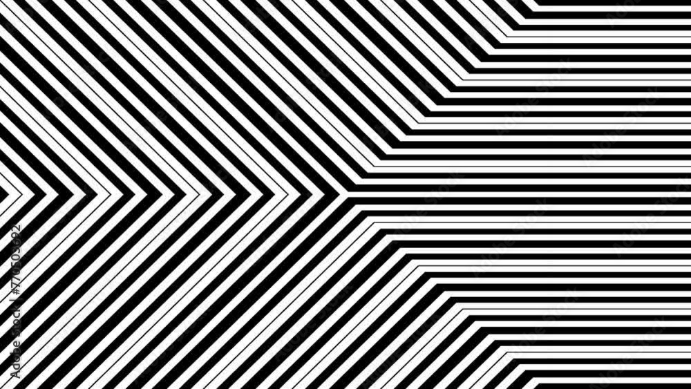 Seamless black and white geometric pattern with repeating triangles for backgrounds and textiles 4k animation loop Seamless black and white geometric pattern with repeating triangles for backgrounds and textiles 4k animation loop