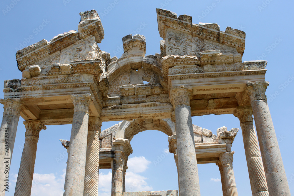 Aphrodisias Ancient City in Geyre, Aydin, Turkey