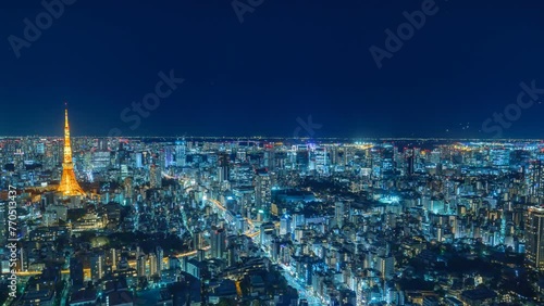 東京風景・タイムラプス photo