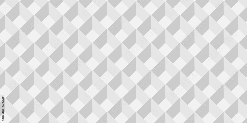 Minimal cubes geometric tile and mosaic wall or grid backdrop hexagon technology wallpaper background. white and gray geometric block cube structure backdrop grid triangle texture vintage design. Minimal cubes geometric tile and mosaic wall or grid backdrop hexagon technology wallpaper background. white and gray geometric block cube structure backdrop grid triangle texture vintage design.