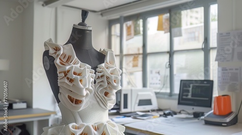 Workshop on digital fashion design and the use of 3D printing in creating garments photo