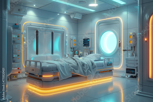 Future technology medical room